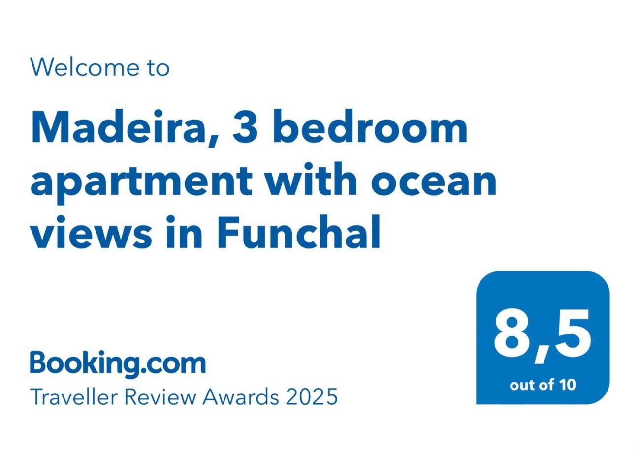 Madeira, 3 Bedroom Apartment With Ocean Views In Funchal المظهر الخارجي الصورة